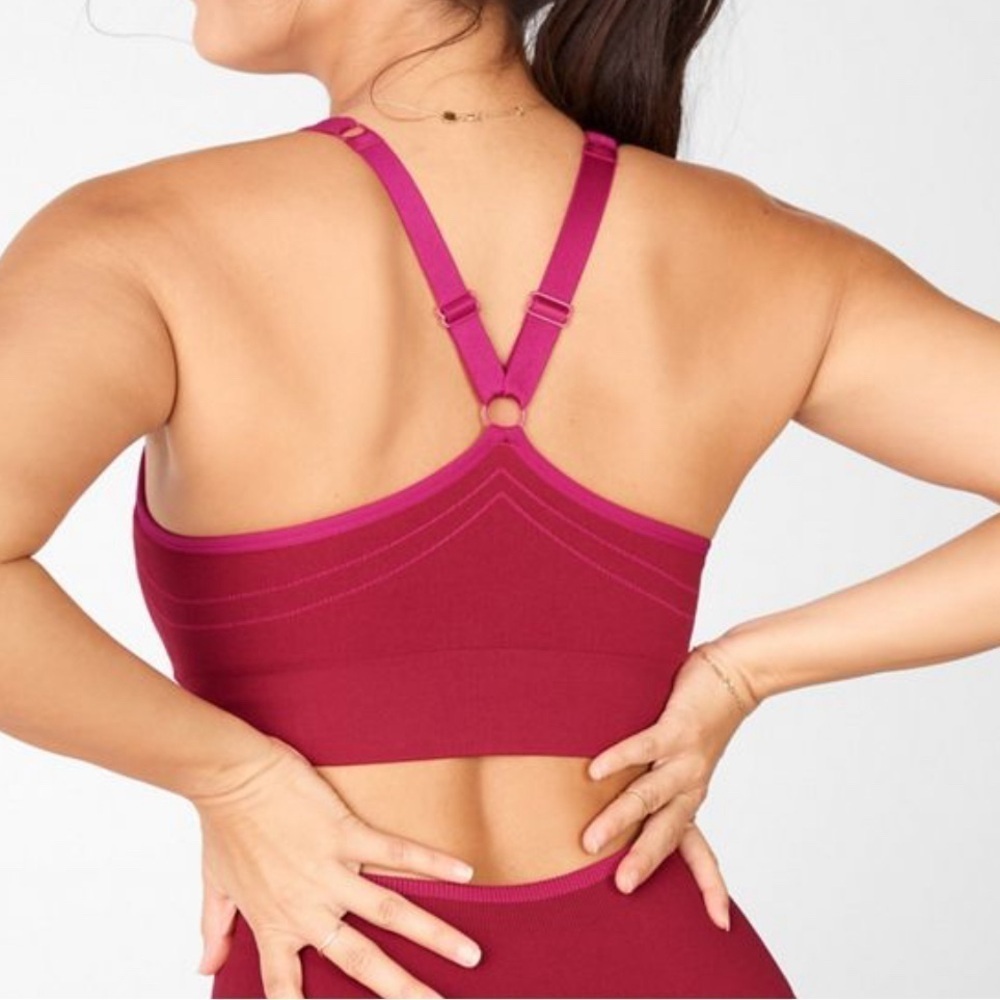 Fabletics Adele Corsetry Seamless Sports Bra - Picture 3 of 7